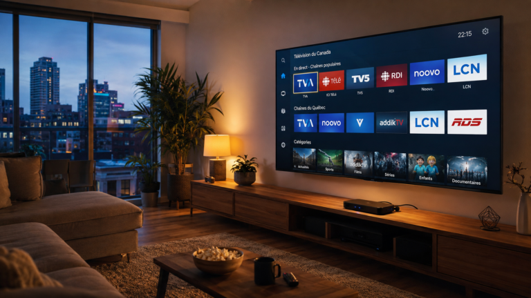 iptv pour chaines quebecoises - guide complet 2026