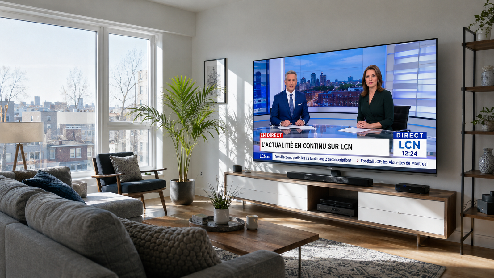 Abonnement IPTV pour chaines quebecoises sur televiseur 4K