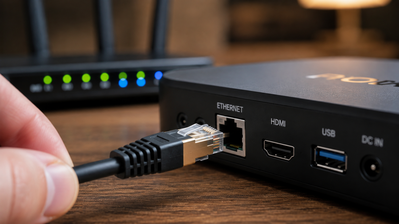 Raccordement Ethernet RJ45 pour service IPTV pour chaines quebecoises